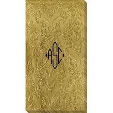 Diamond Monogram Carte Guest Towels