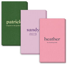 Design Your Own Big Name Linen Like Guest Towels