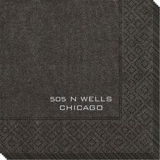 Any Address Moire Napkins