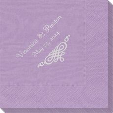 Very Special Scroll Moire Napkins