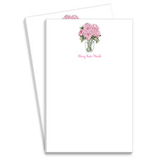 Vase of Pink Flowers Notepads