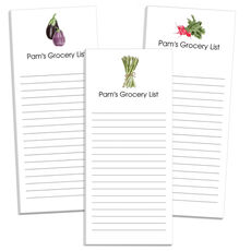 Garden Vegetable Skinnie Notepads
