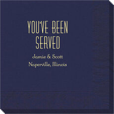 You've Been Served Napkins