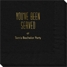 You've Been Served Napkins