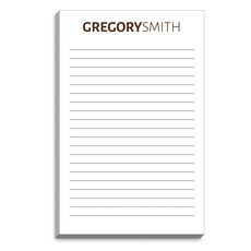 Note Pads Letter Size 8.5 x 11 - Park Place Printing And Promotional  Products, LLC