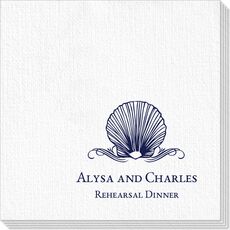 Graceful Seashell Luxury Deville Napkins