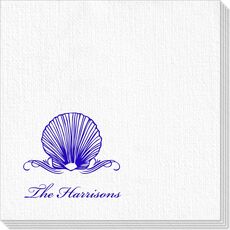 Graceful Seashell Luxury Deville Napkins