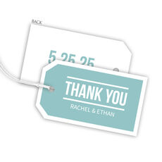 Bold Thank You Hanging Gift Tags