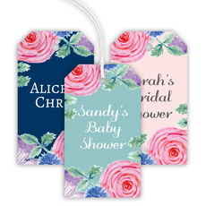 Vintage Flower Hanging Gift Tags