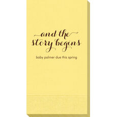 And the Story Begins Guest Towels