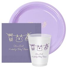 Toy Rabbit Clothesline