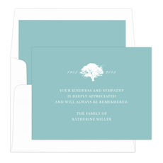 personalized funeral memorial cards