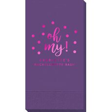 Confetti Dots Oh My Guest Towels