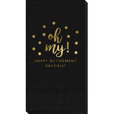 Confetti Dots Oh My Guest Towels