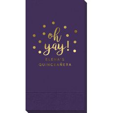 Confetti Dots Oh Yay! Guest Towels