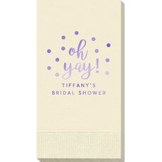 Confetti Dots Oh Yay! Guest Towels