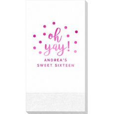 Confetti Dots Oh Yay! Guest Towels