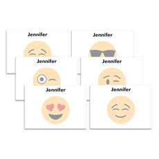 Assorted Emoji Face 4x3 Post-it® Notes