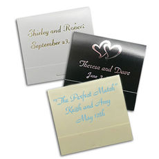 Personalized Wedding Matches Matchbooks The Stationery Studio