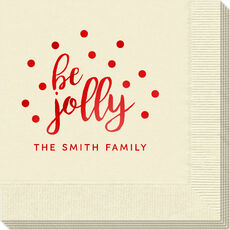 Confetti Dots Be Jolly Napkins