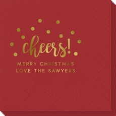 Confetti Dots Cheers Napkins