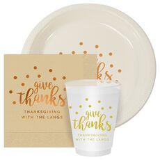 Confetti Dots Give Thanks