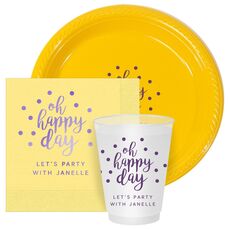 Confetti Dots Oh Happy Day