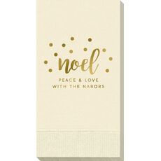 Confetti Dots Noel Guest Towels