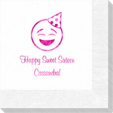 Party Hat Emoji Napkins