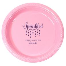 Sprinkled with Love Plastic Plates