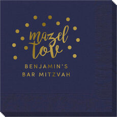 Confetti Mazel Tov Napkins