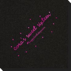 Sweet Little Stars Linen Like Napkins