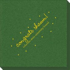 Sweet Little Stars Linen Like Napkins