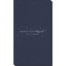 Sweet Little Stars Linen Like Guest Towels