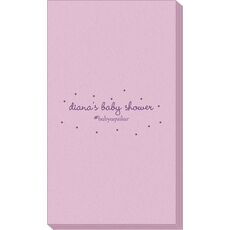 Sweet Little Stars Linen Like Guest Towels