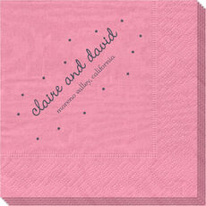 Sweet Little Stars Moire Napkins