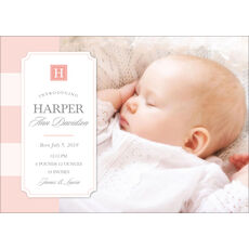 Simply Sweet Baby Photo Announcements