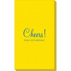 Perfect Cheers Linen Like Guest Towels