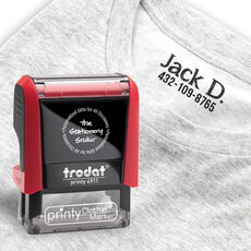 Jack Self Inking Fabric Stamper