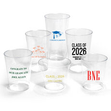 Design Your Own Graduation Clear Plastic Cups