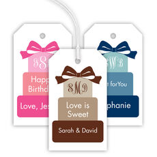 Tiered Cake Hanging Gift Tags