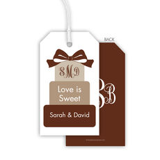 Tiered Cake Hanging Gift Tags