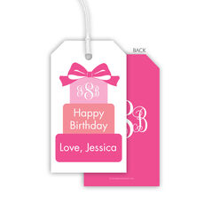 Tiered Cake Hanging Gift Tags