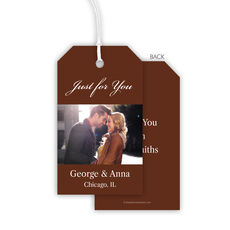 Your Greeting Photo Hanging Gift Tags