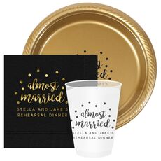 Confetti Dots Almost Married