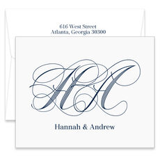 Cherwell Folded Note Cards - Raised Ink