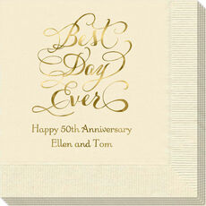 Whimsy Best Day Ever Napkins