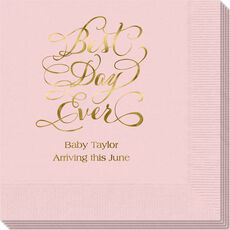 Whimsy Best Day Ever Napkins