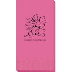 Whimsy Best Day Ever Guest Towels