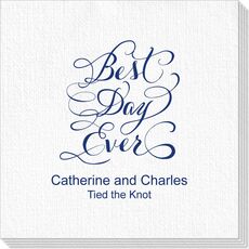 Whimsy Best Day Ever Deville Napkins